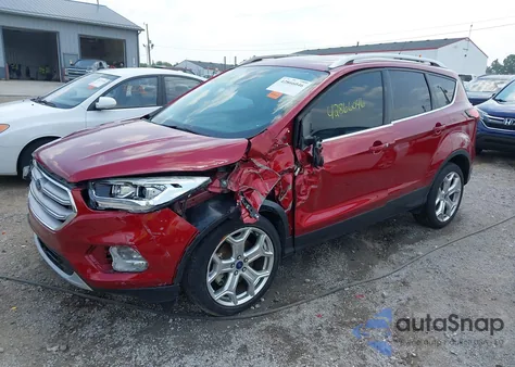 2019 Ford Escape Titanium from USA, damaged, VIN 1FMCU0J98KUA10796